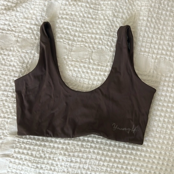 YoungLA Other - Young LA brown sculpt bra